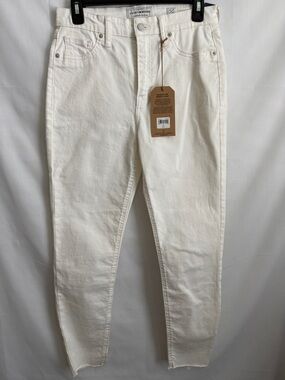 LUCKY BRAND WOMENS HIGH RISE SKINNY BRIDGETTE CROP COURT ANKLE JEANS Size 4/27